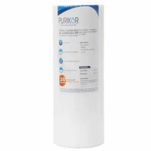 [PKCPL4.5X20X20] [PKCPL4.5X20X20] Cartucho plegado 20x4.5" de 20 micras
